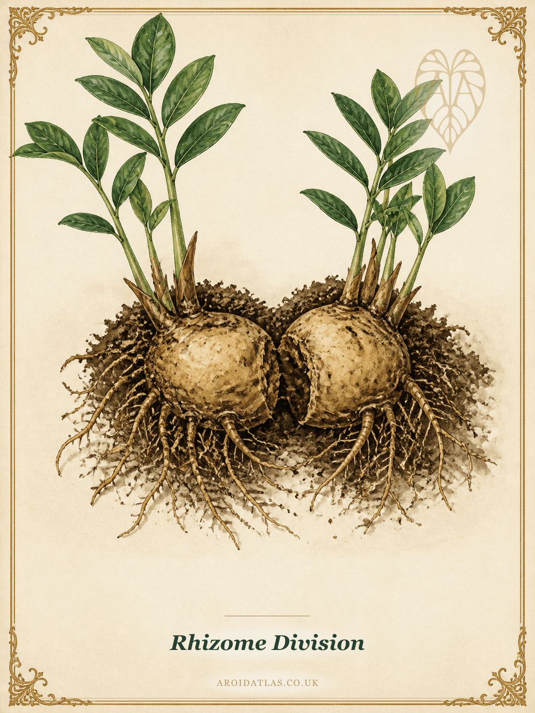 Rhizome Division (Fastest)