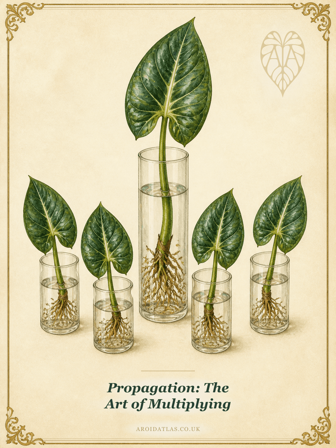 One plant, propagated into many identical cuttings: the supply increase behind every price decline described below.