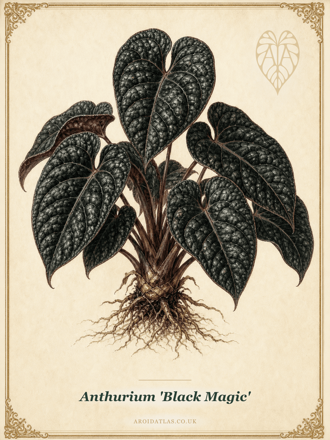 Black Magic Anthurium