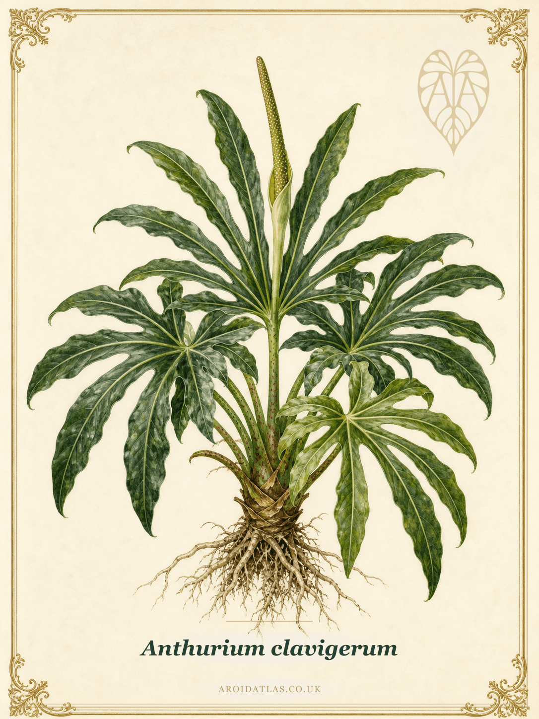 Five-Fingers Anthurium