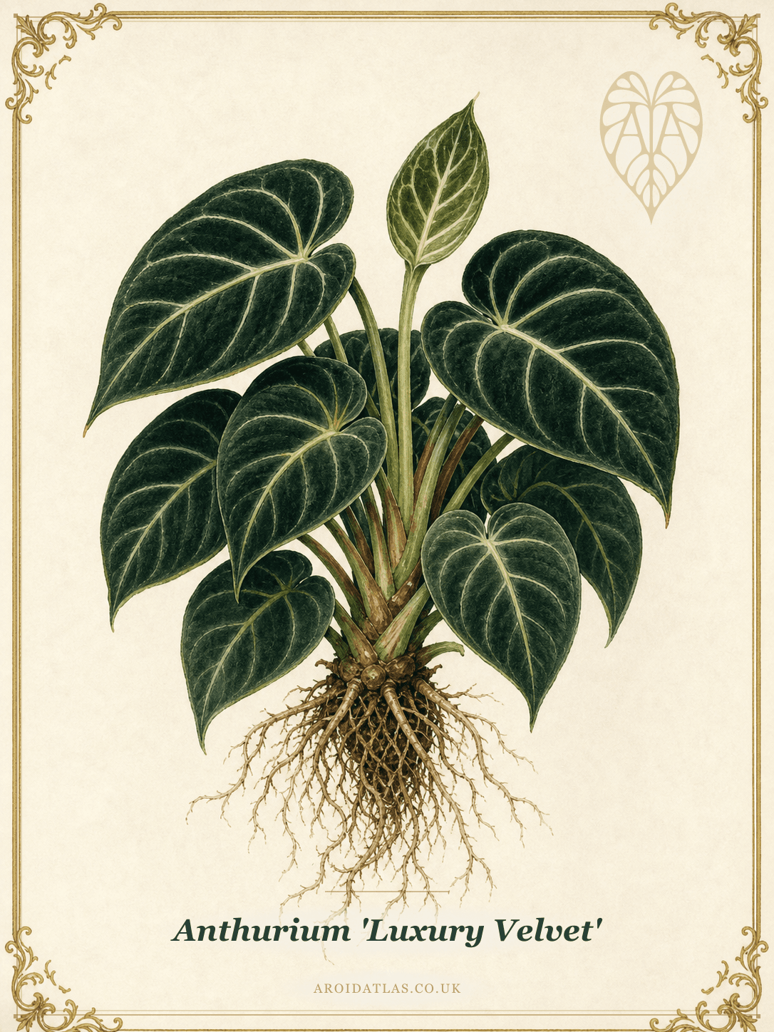 Luxury Velvet Anthurium