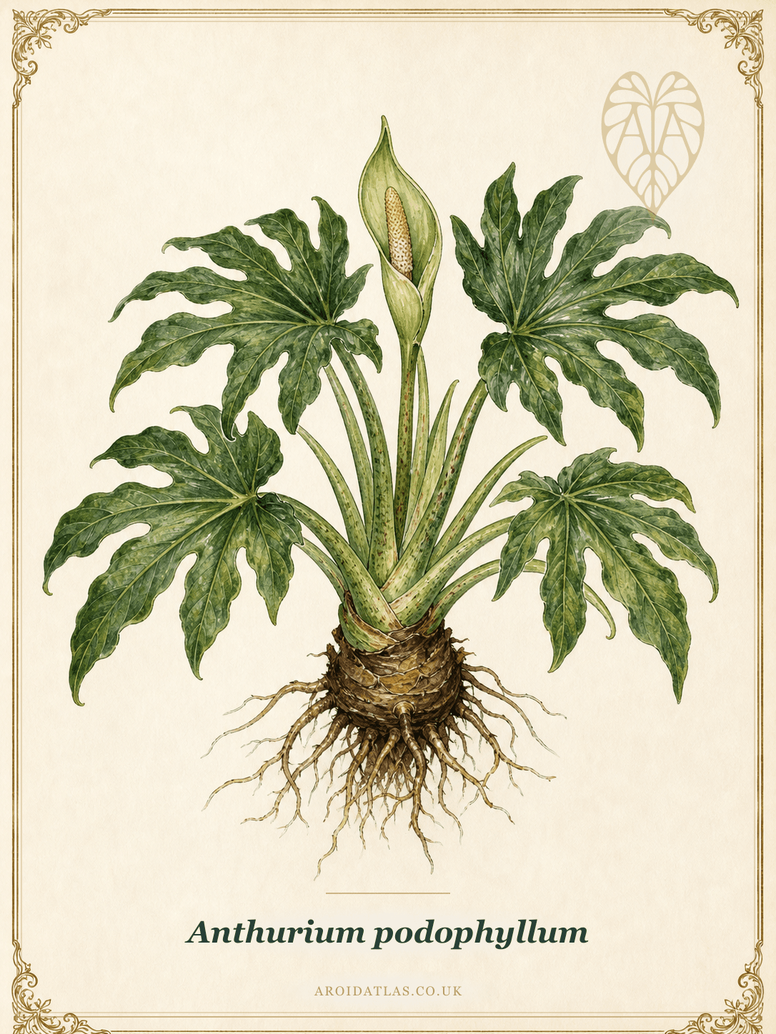 Podophyllum Anthurium