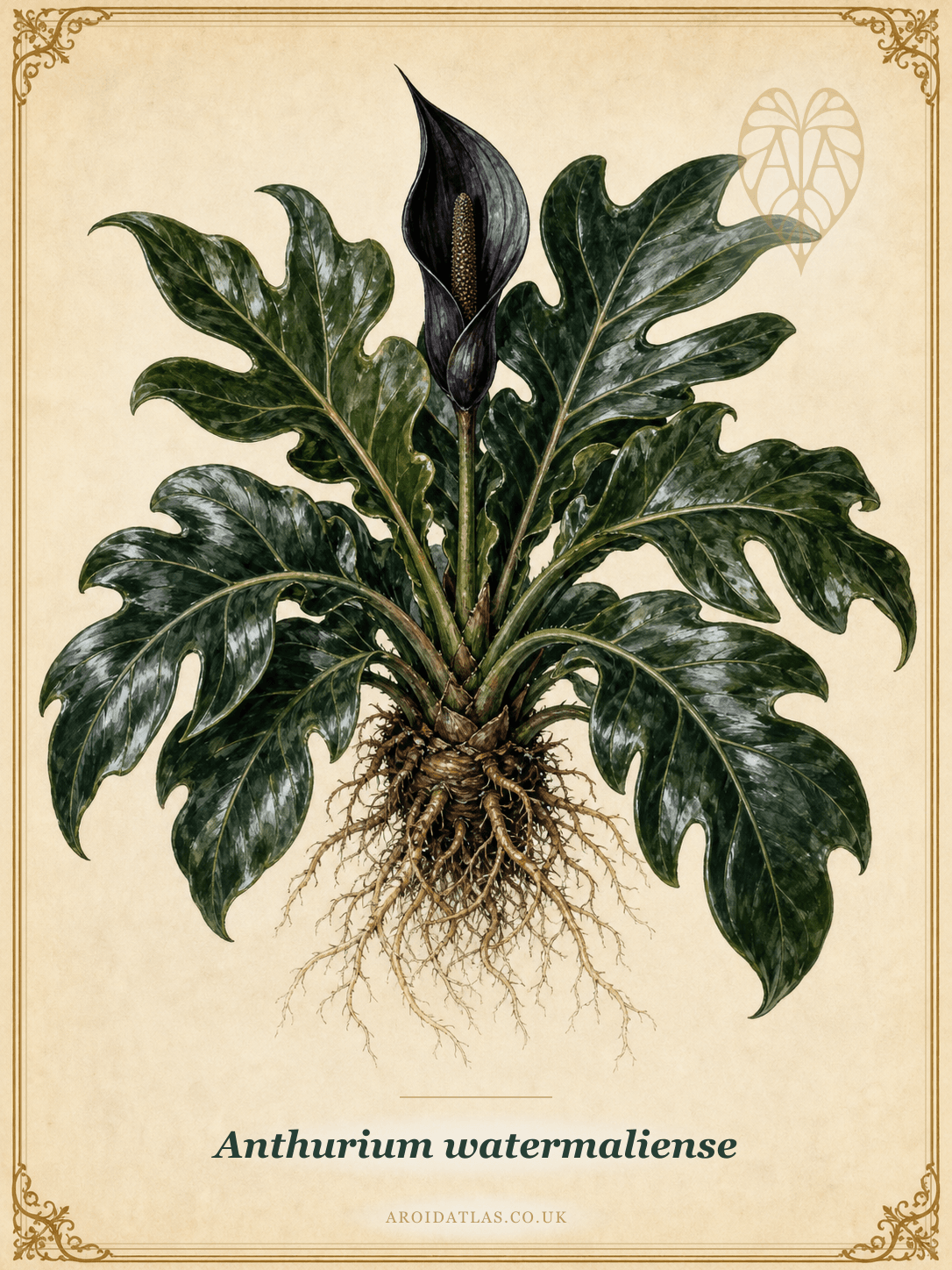 Black Anthurium
