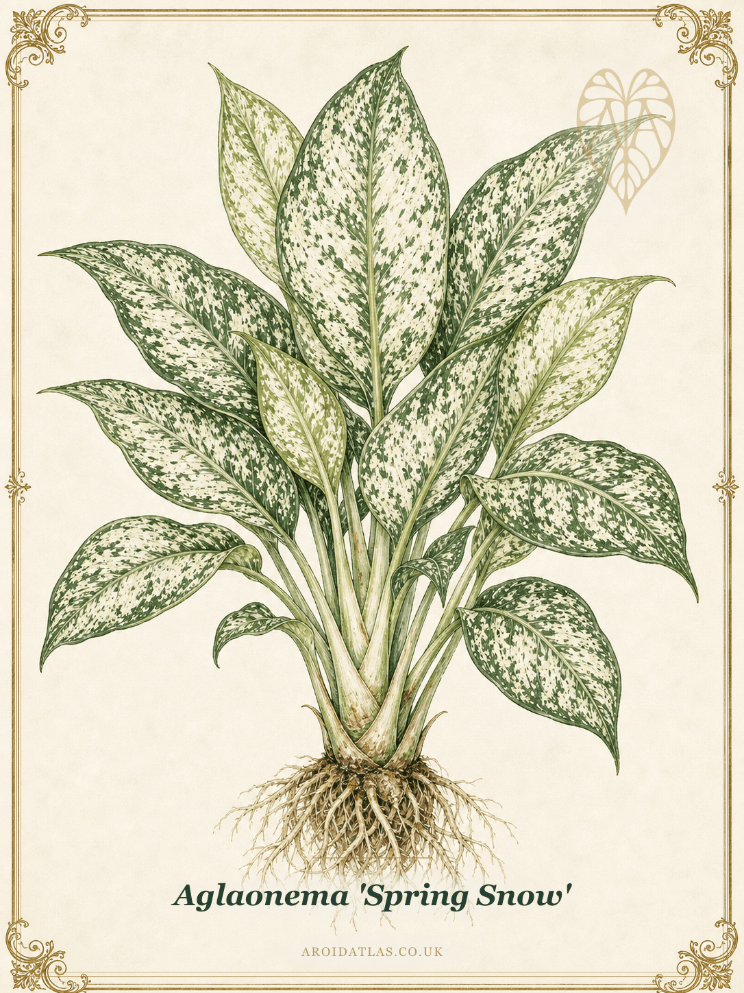 Spring Snow Chinese Evergreen