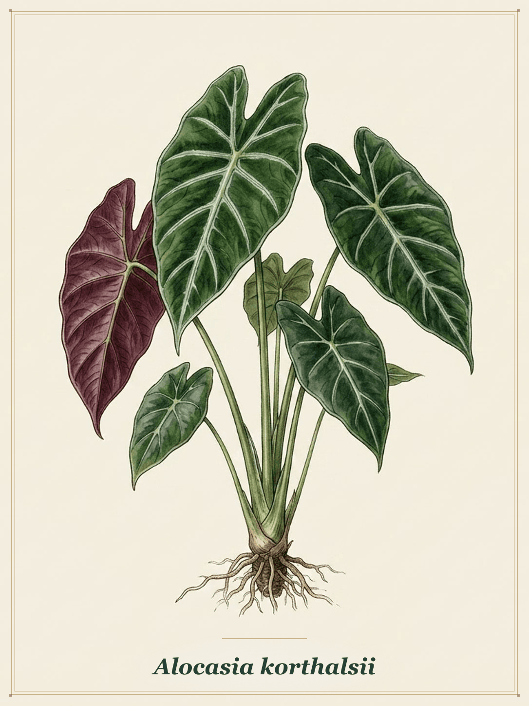 Korthalsii Jewel Alocasia