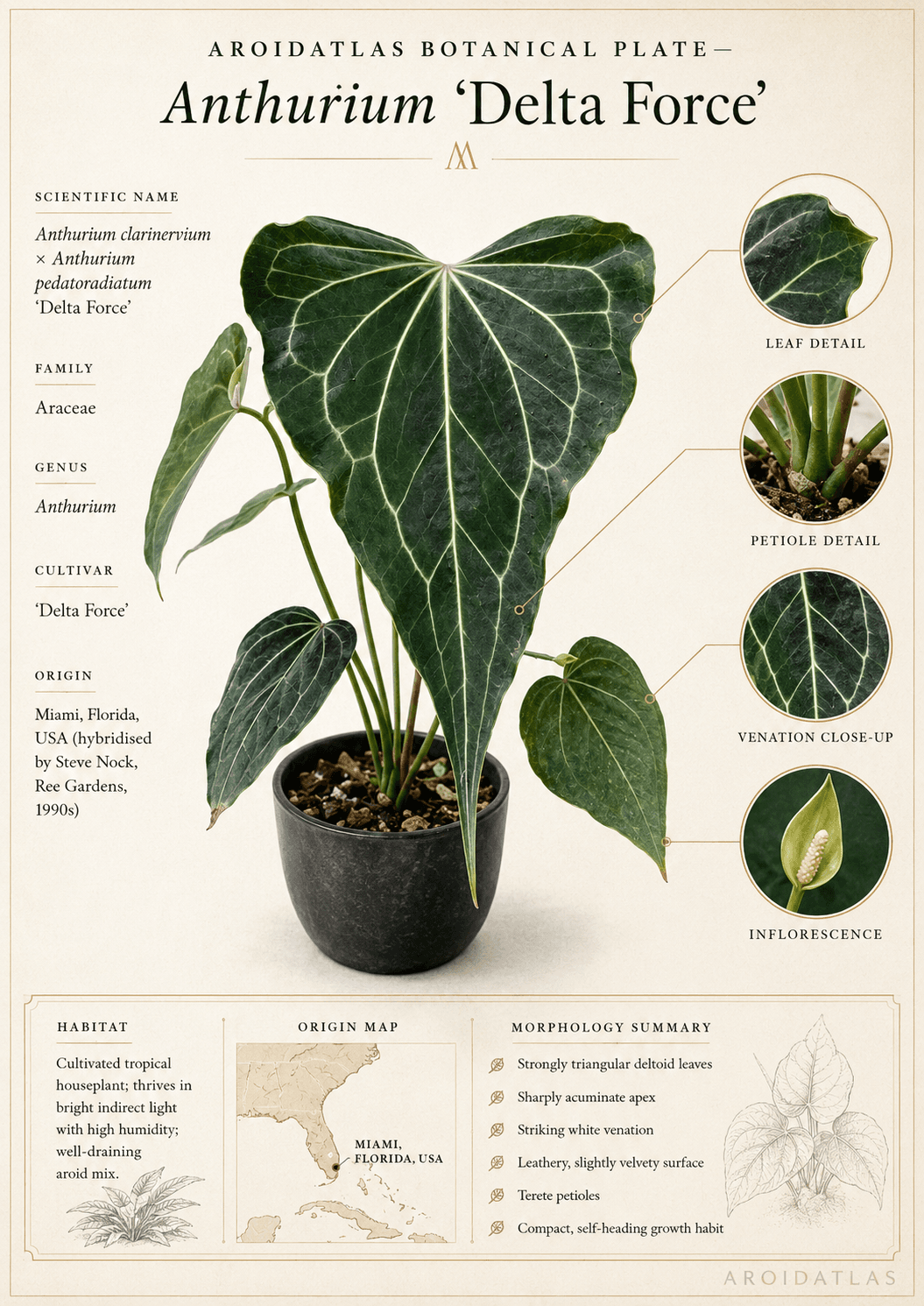 Delta Force Anthurium