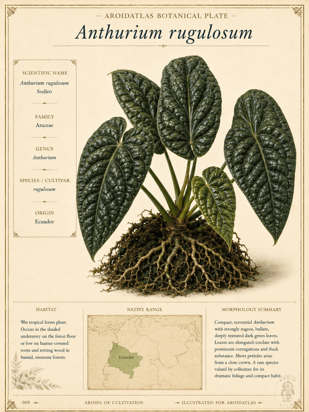 Rugose Anthurium
