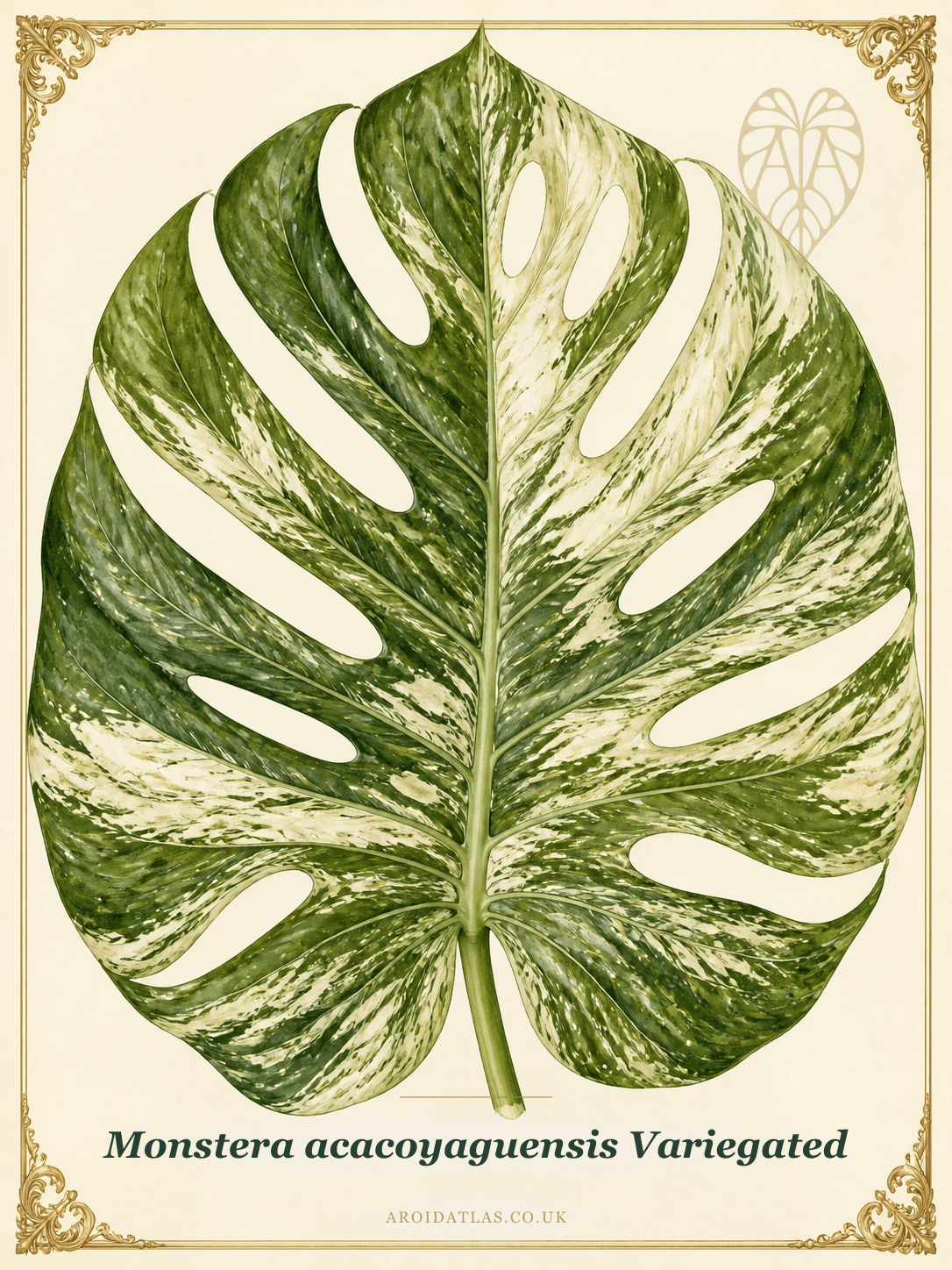 Variegated Acacoyaguensis Monstera