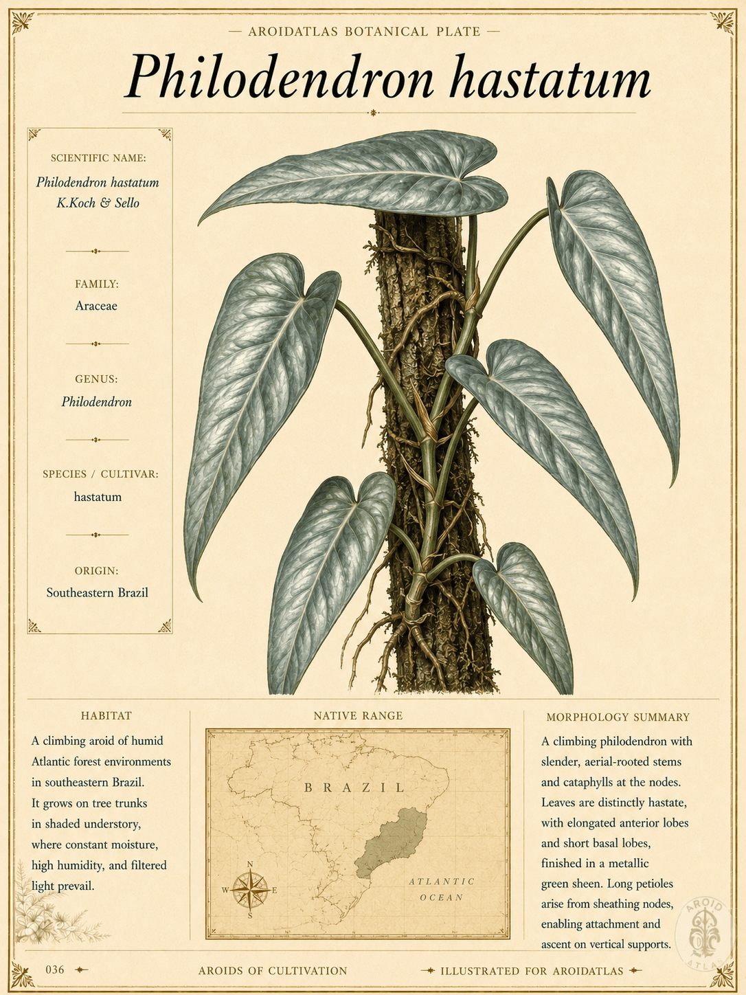 Silver Sword Philodendron