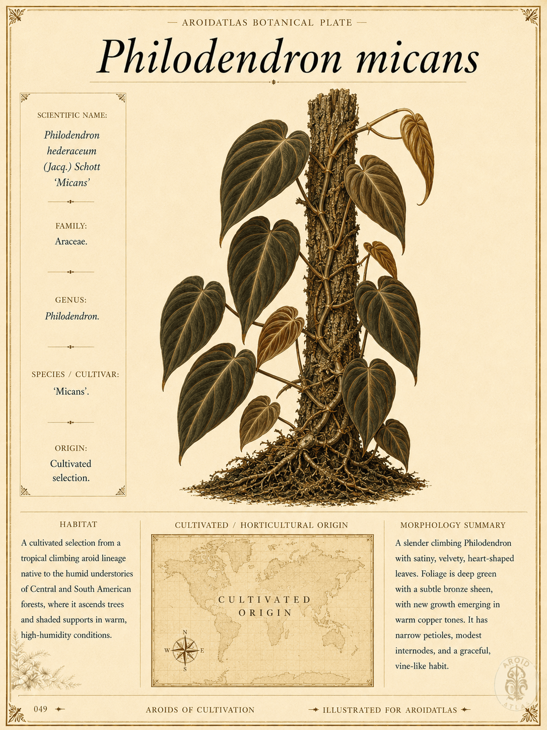 Velvet Leaf Philodendron