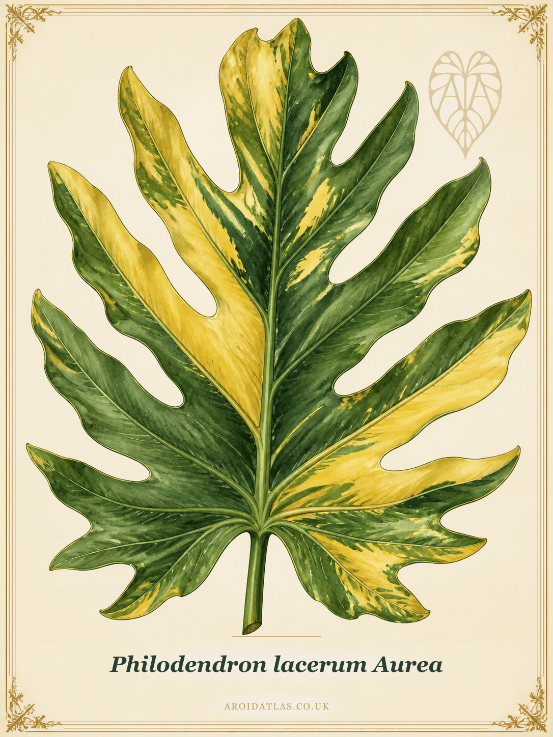 Aurea Lobed Leaf Philodendron