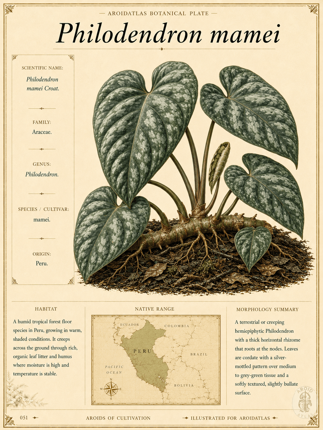 Philodendron mamei