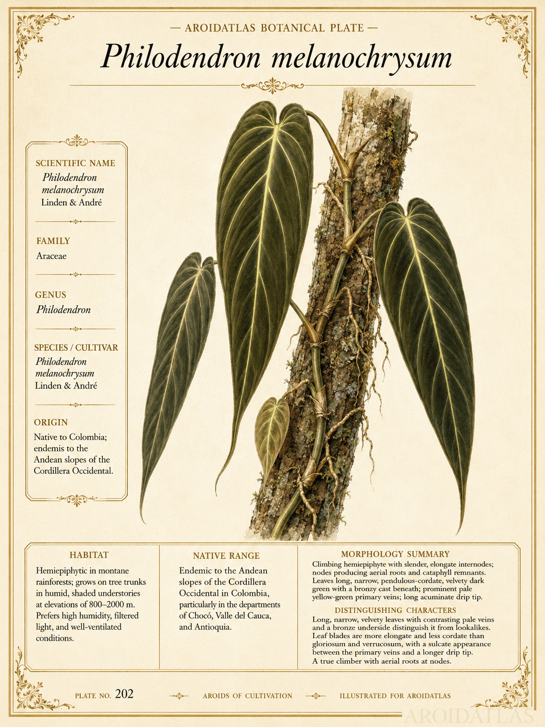 Black Gold Philodendron