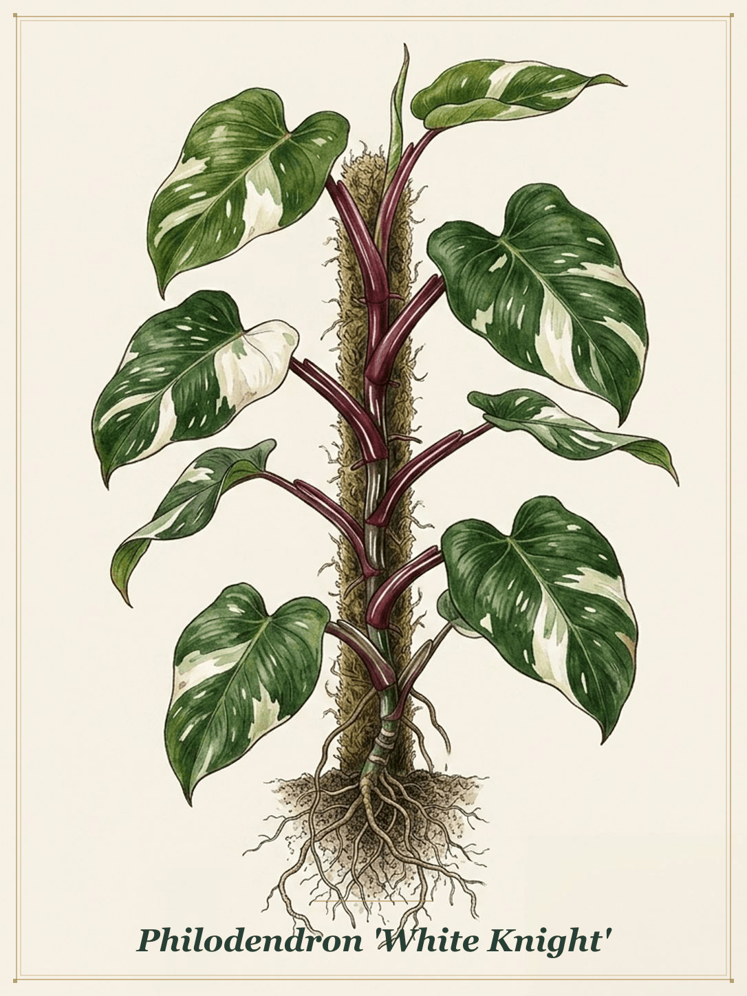 White Knight Philodendron