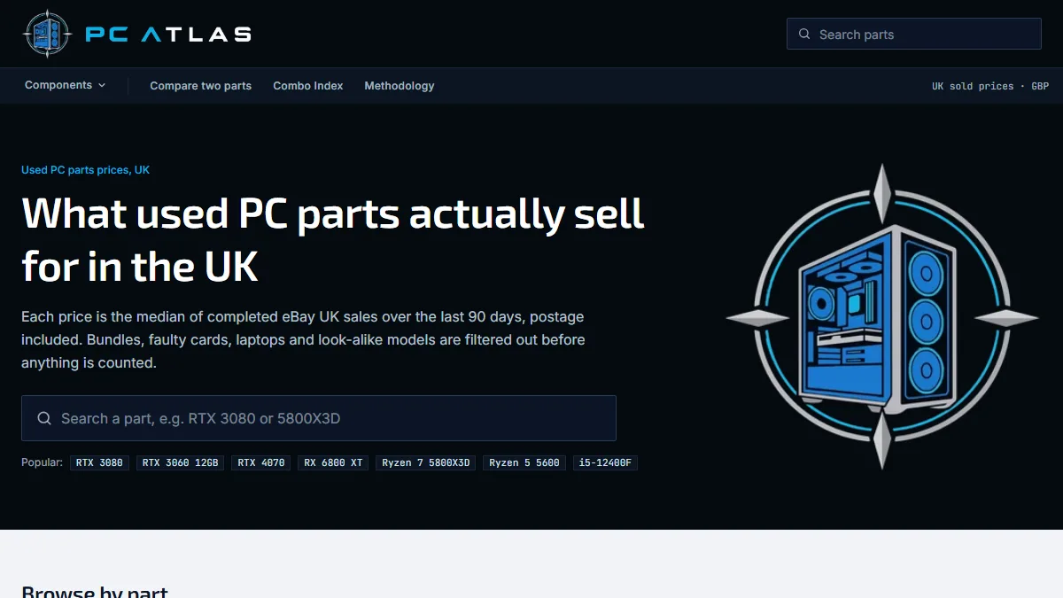 PC Atlas homepage