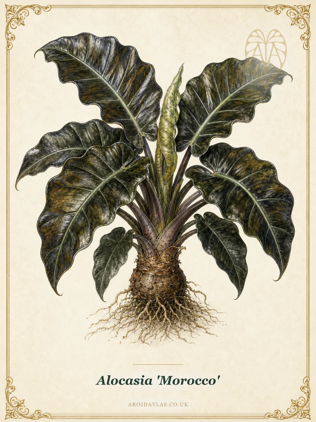 Alocasia 'Morocco'