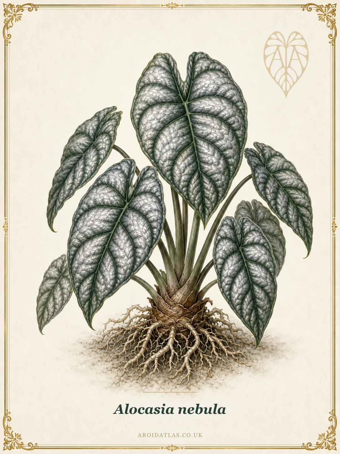 Alocasia Nebula