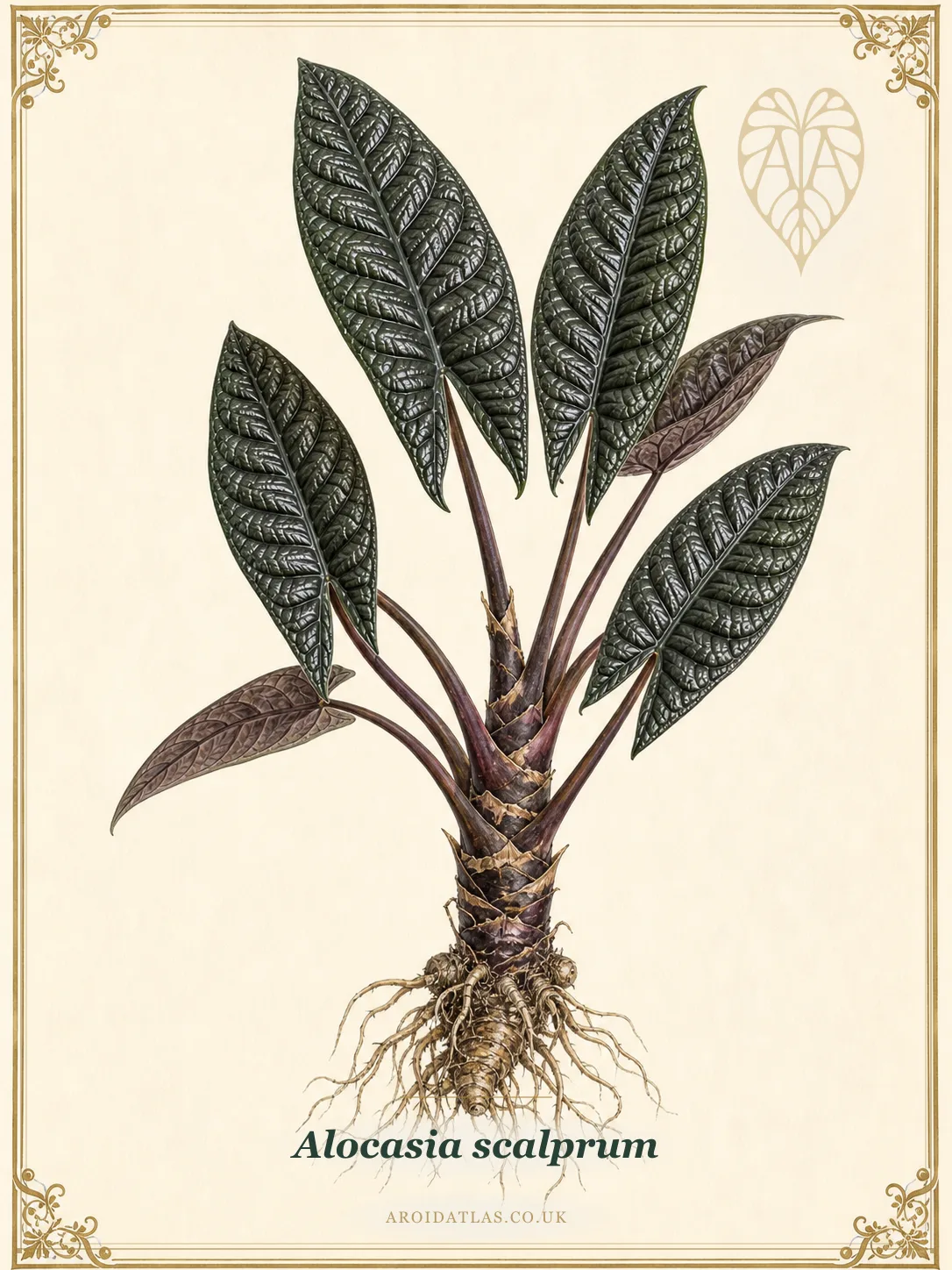 Scalprum Alocasia