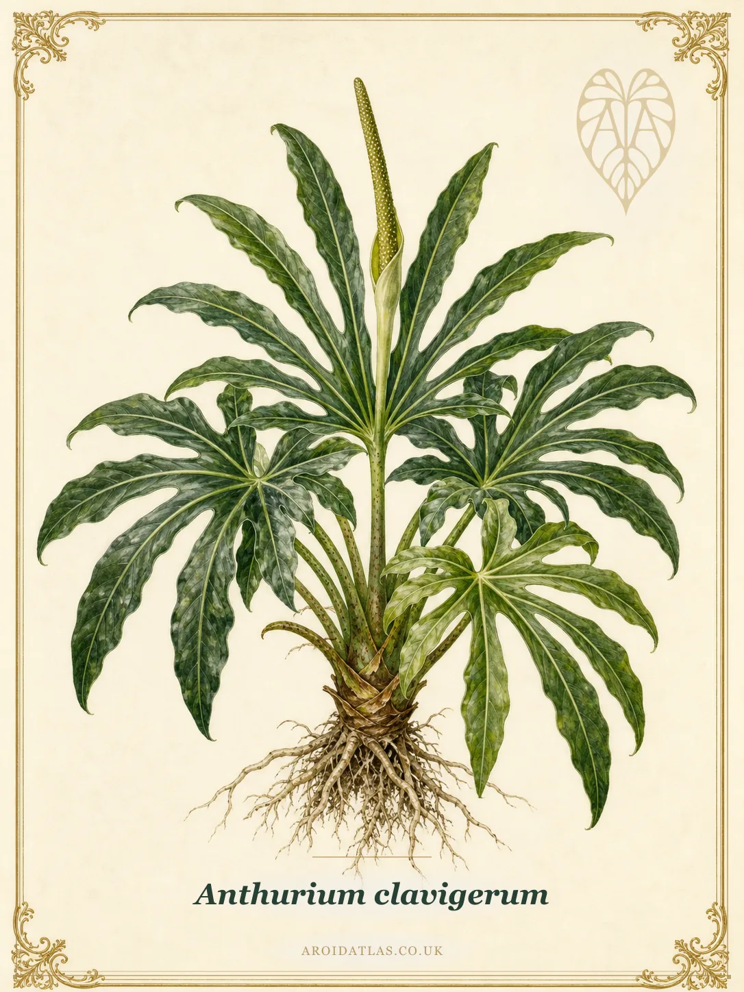 Five-Fingers Anthurium