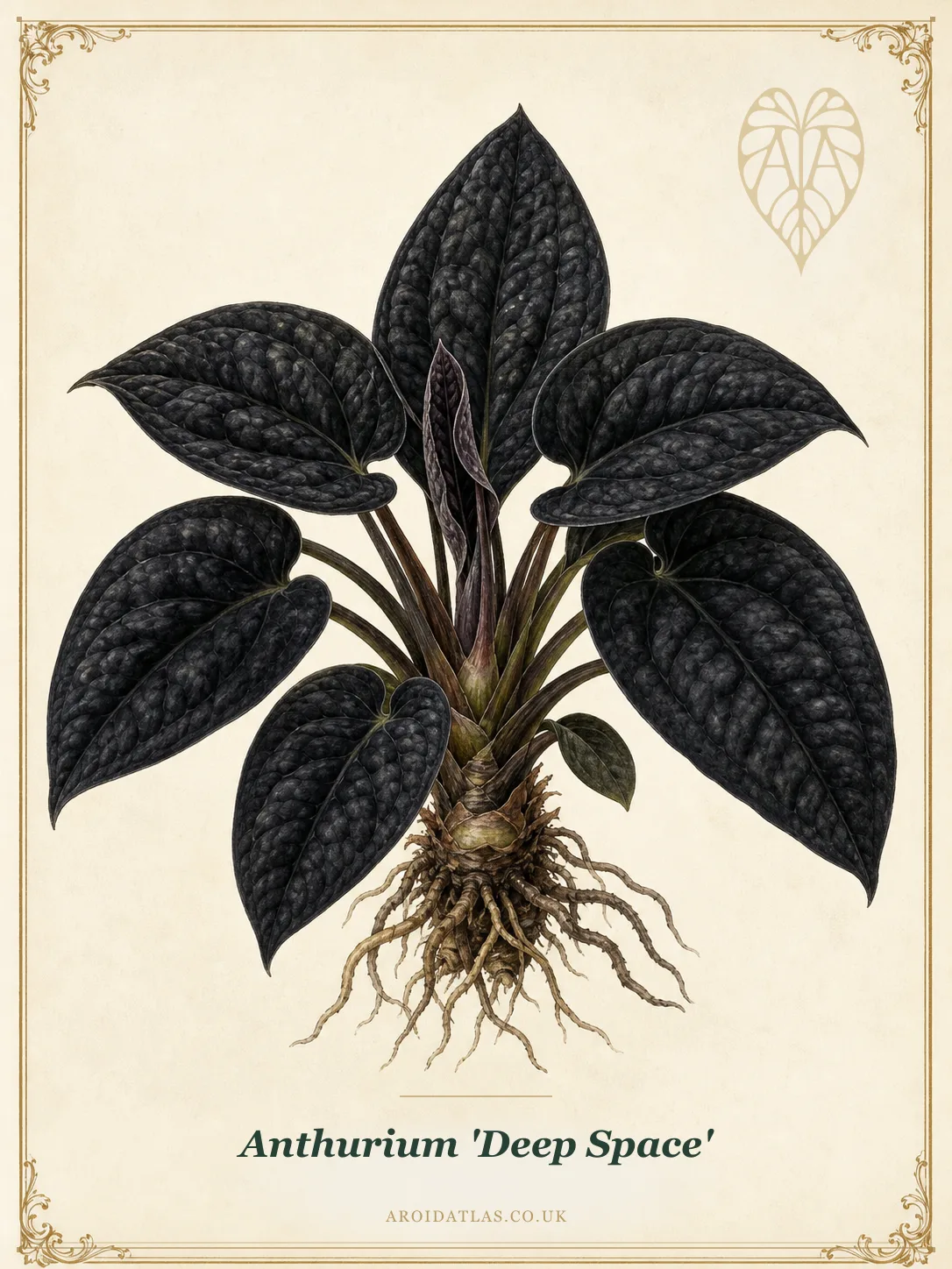 Anthurium 'Deep Space'