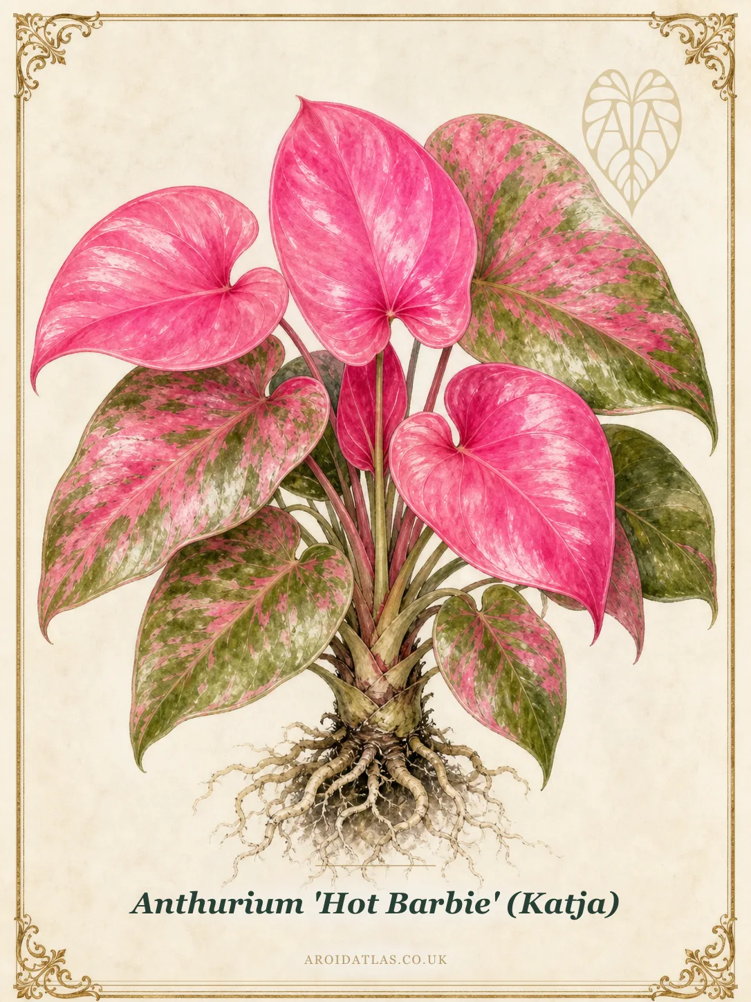 Anthurium 'Hot Barbie' (Katja)