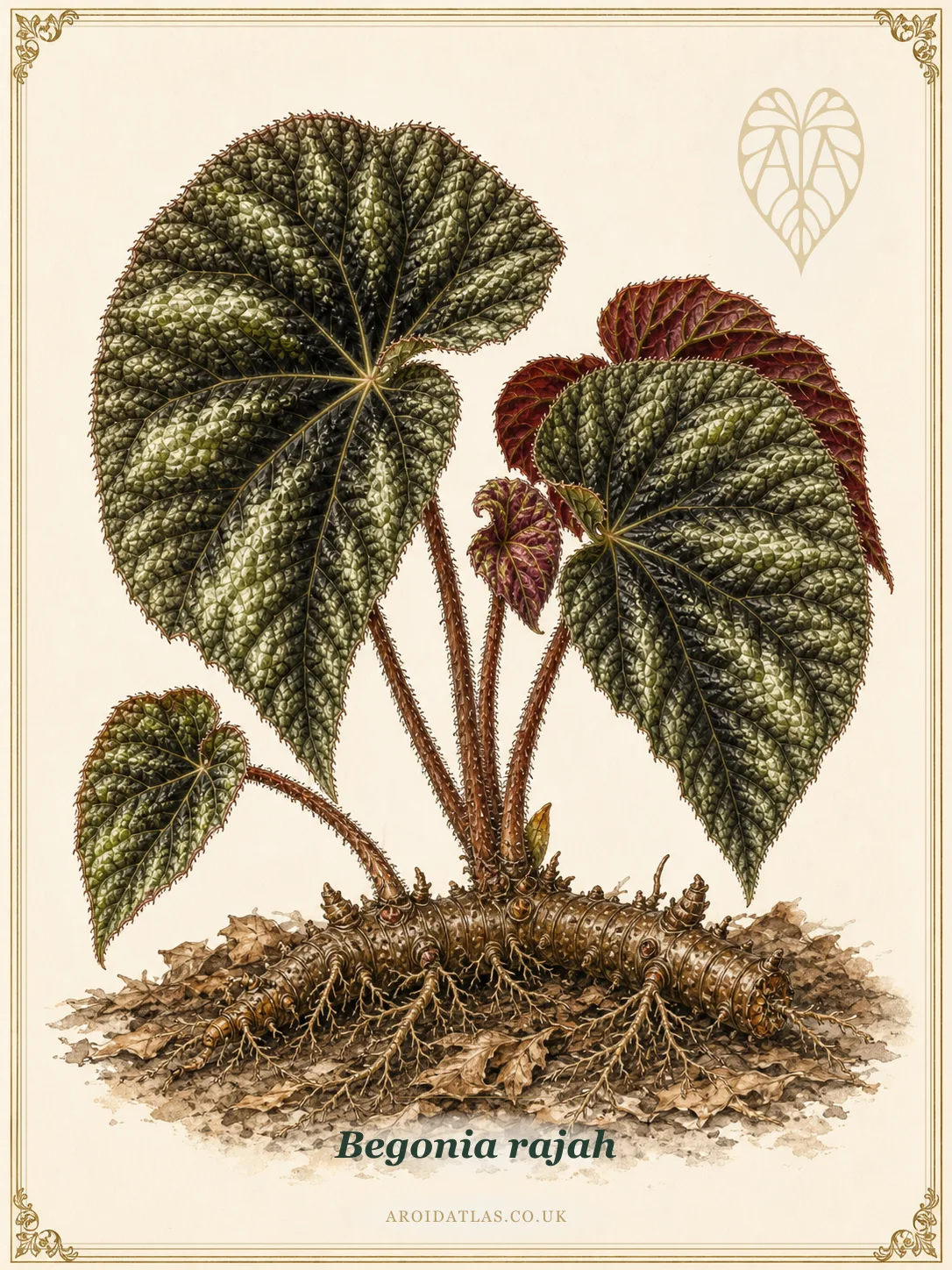 Begonia rajah