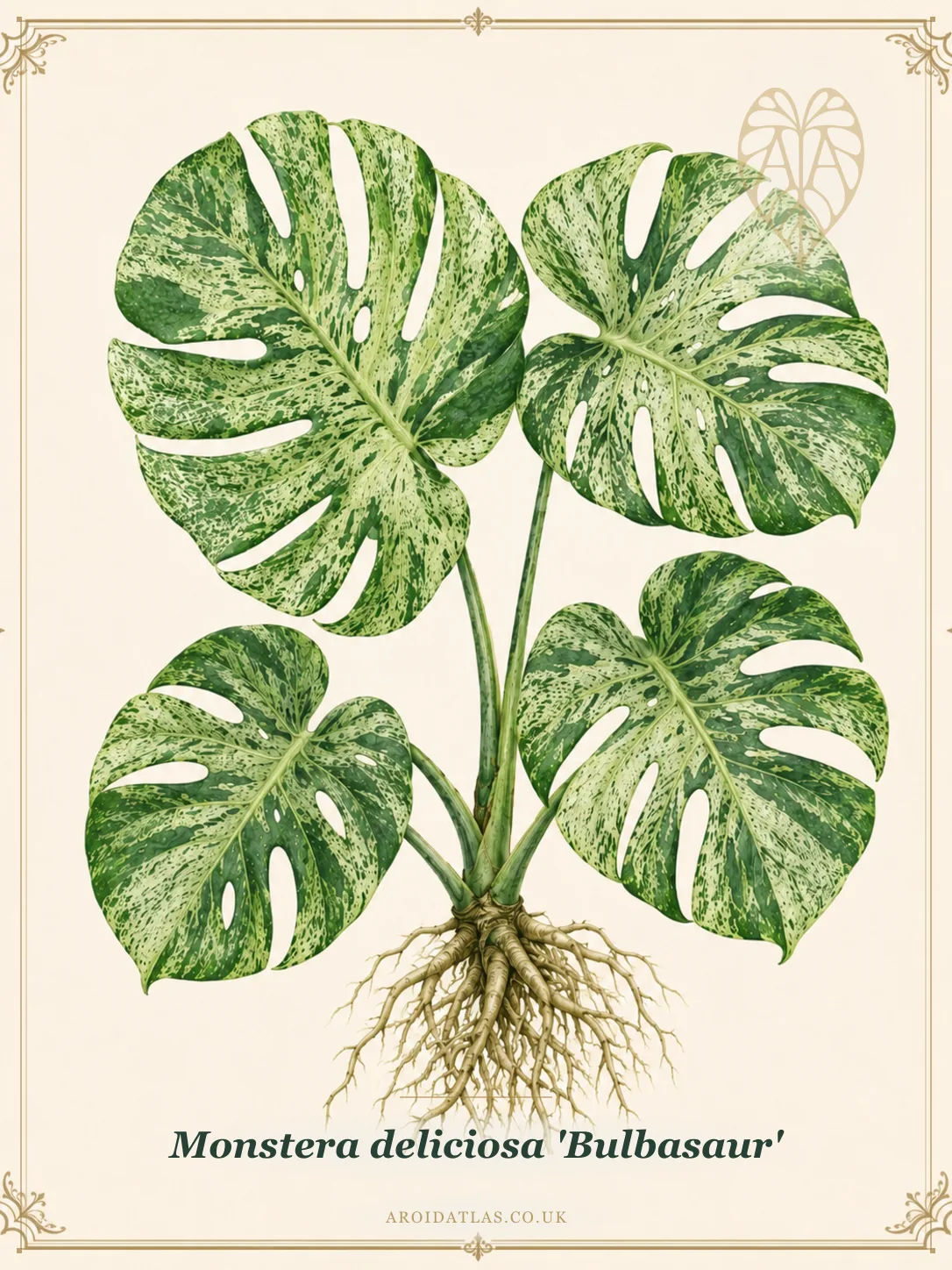 Bulbasaur Monstera