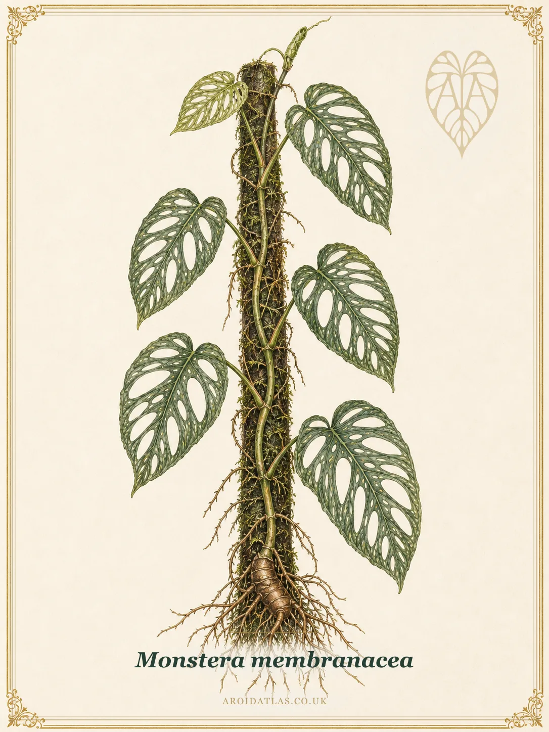 Monstera membranacea