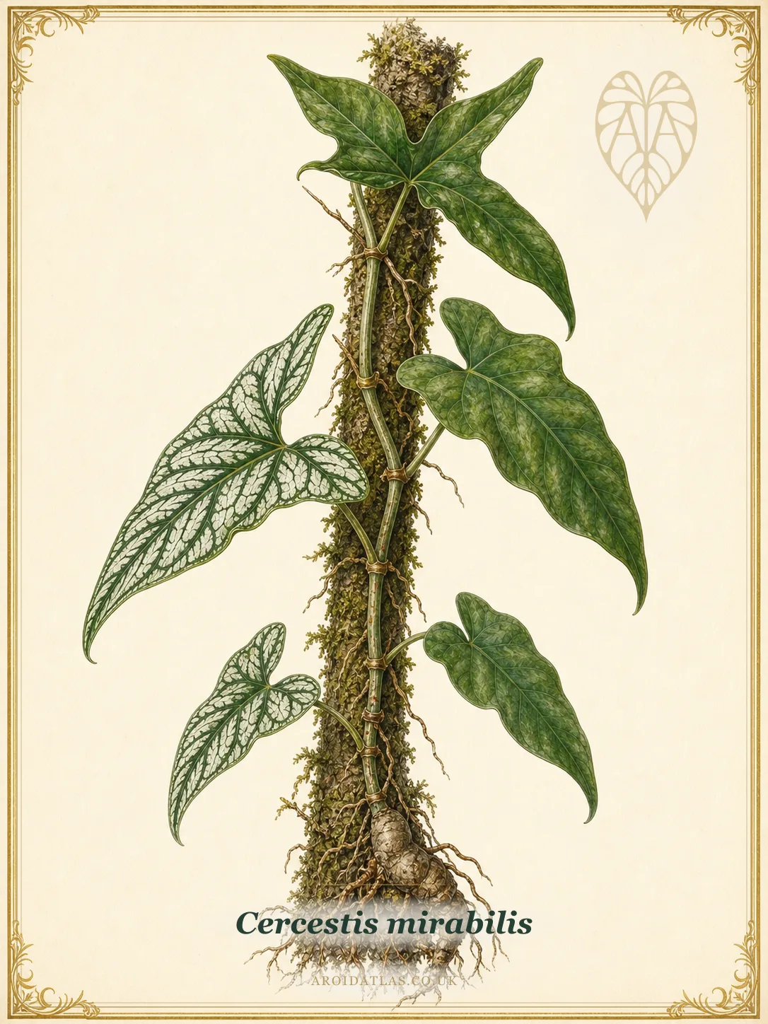 African Embossed Cercestis