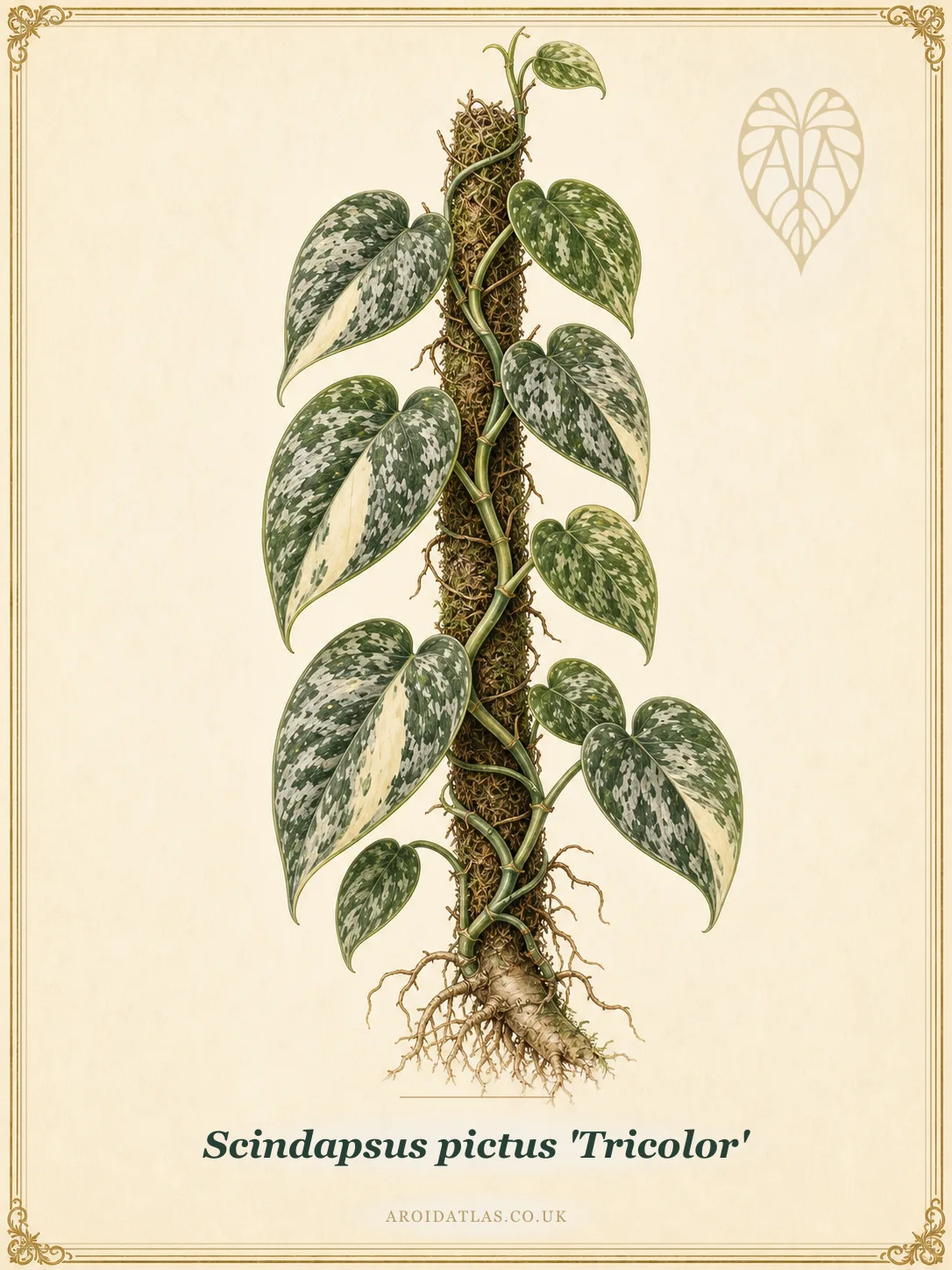 Tricolor Satin Pothos