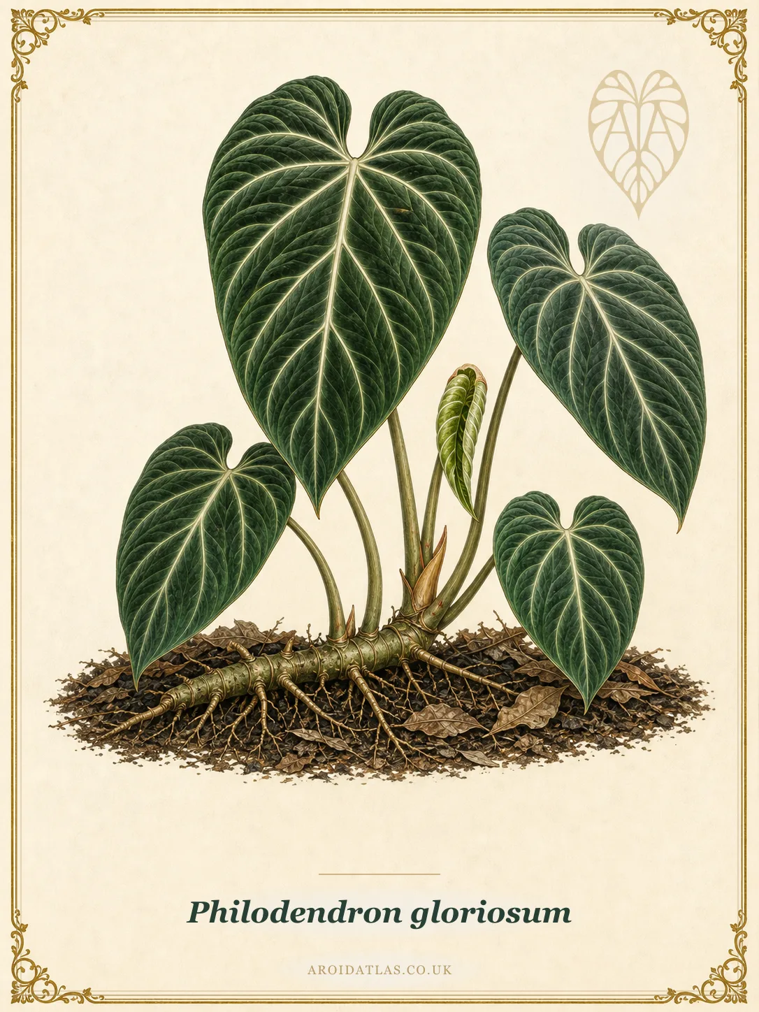 Philodendron gloriosum